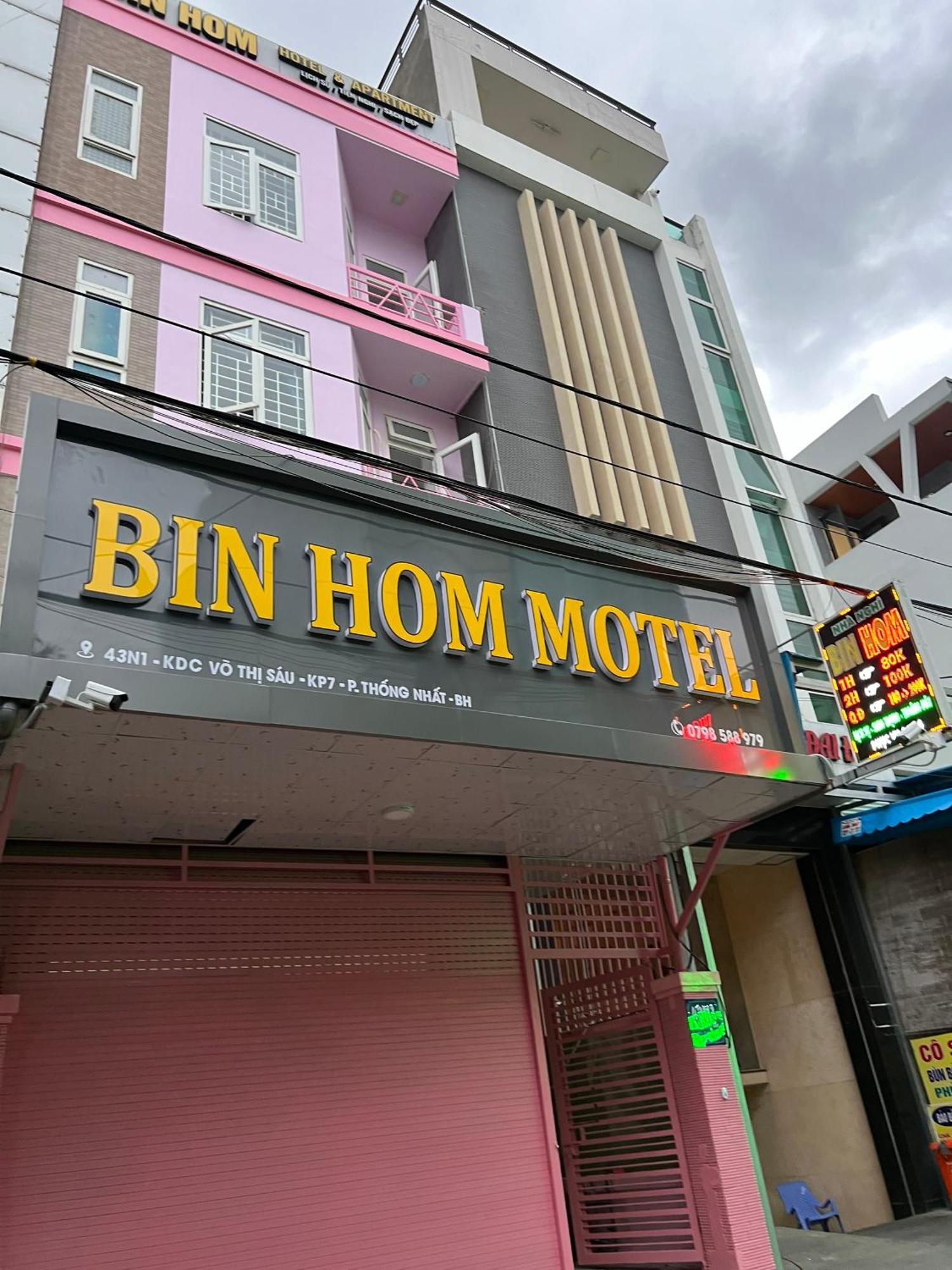 Bin Hom Motel Bien Hoa Exterior foto