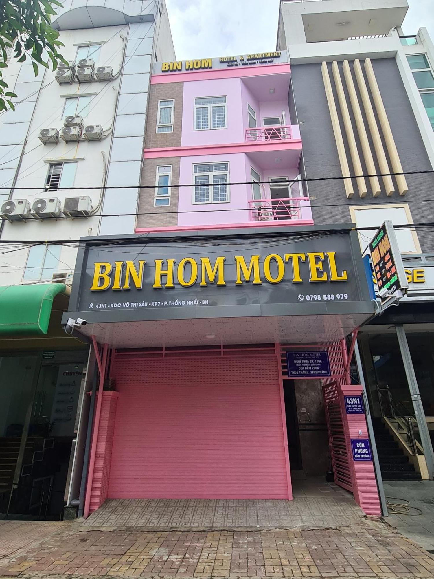 Bin Hom Motel Bien Hoa Exterior foto