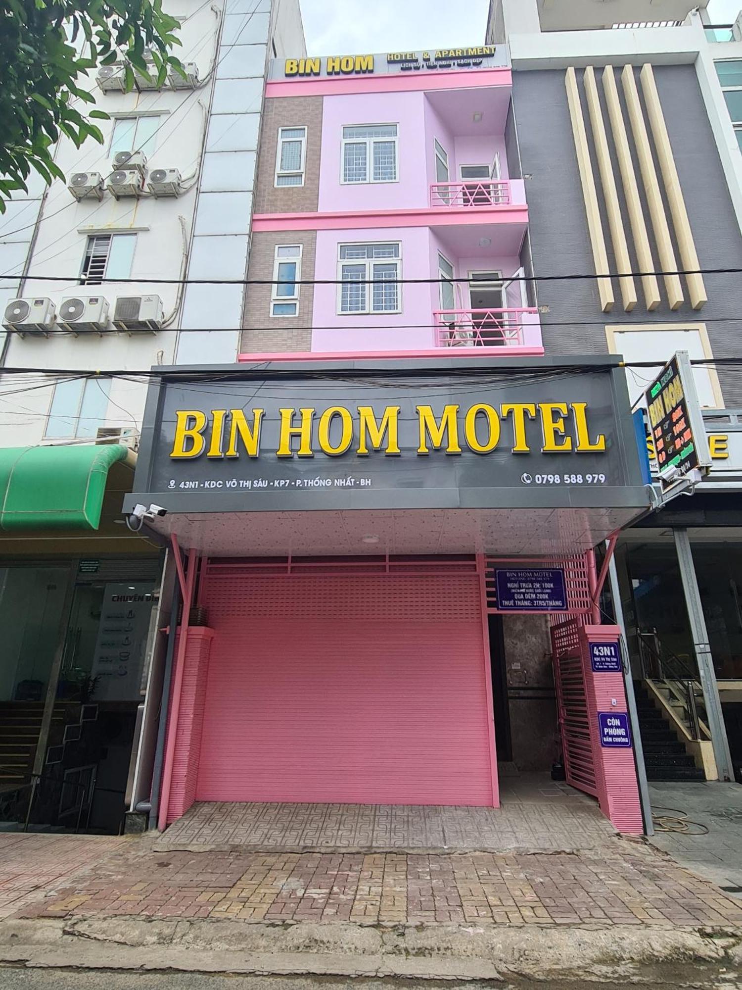 Bin Hom Motel Bien Hoa Exterior foto